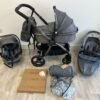 egg 2 jurassic grey 3 in 1 travel system
